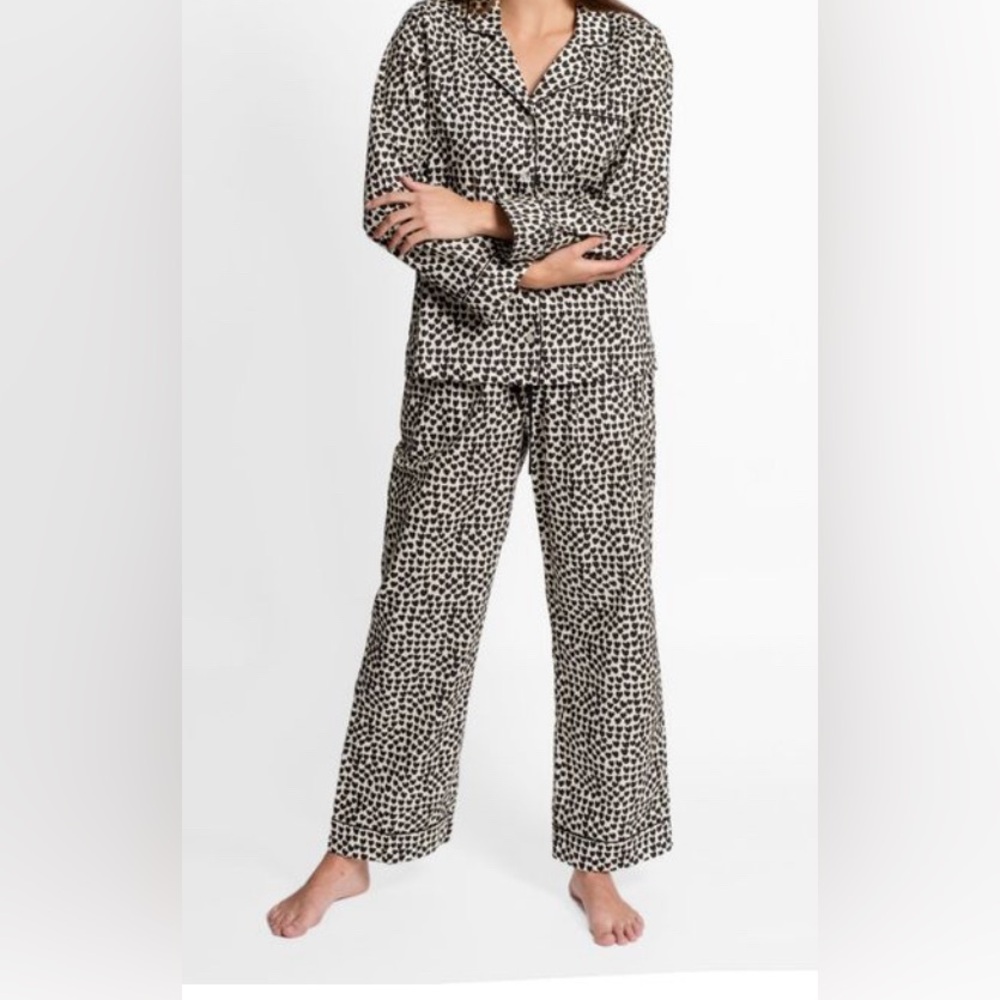 Frances Valentine Pajama set top & bottom XS